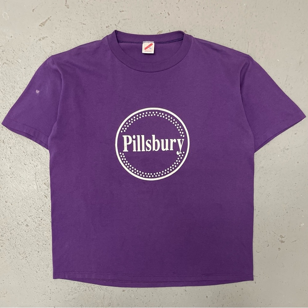 Vintage 90s Pillsbury Rare Single Stitch Promo T Shirt XL